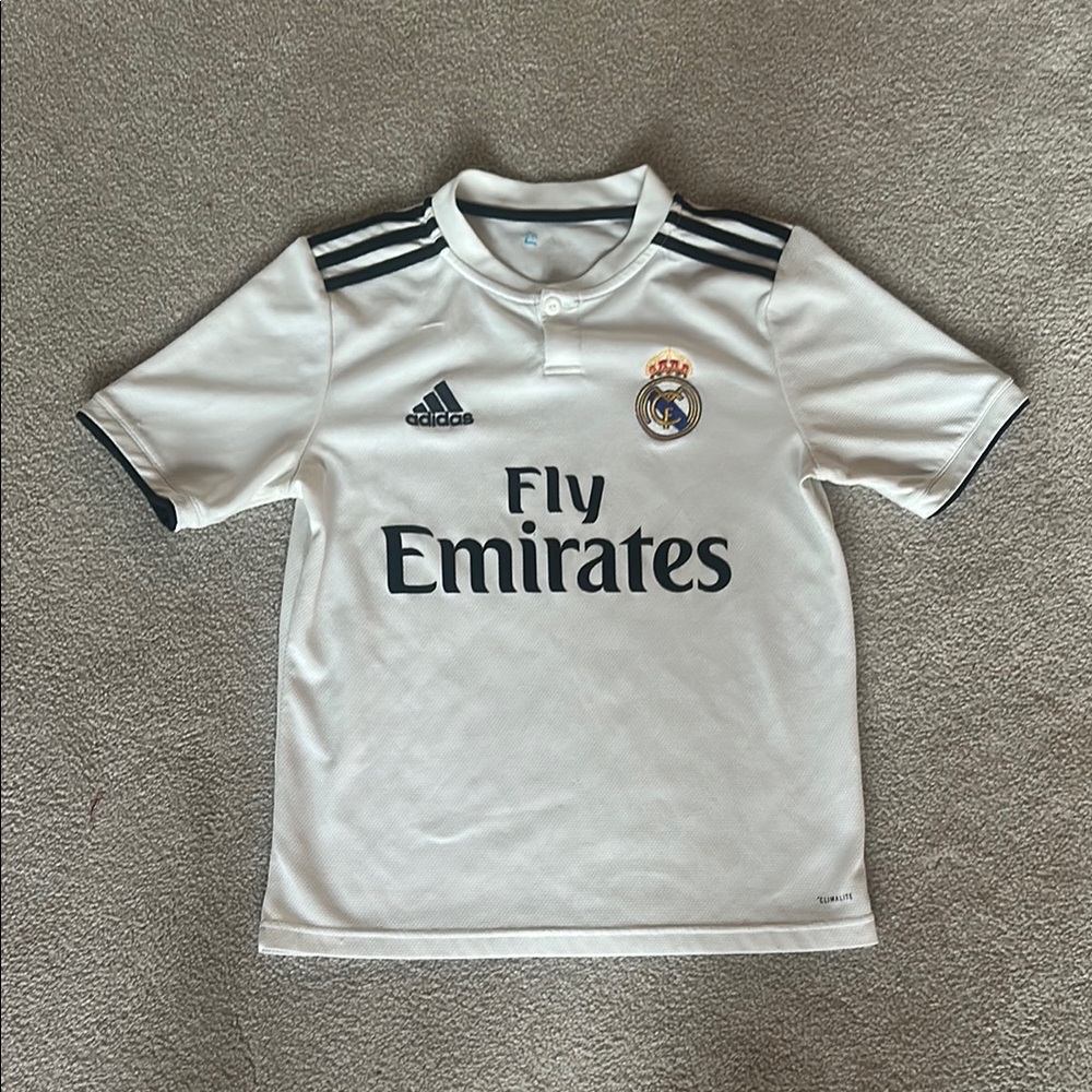 Adidas White Real Madrid Jersey